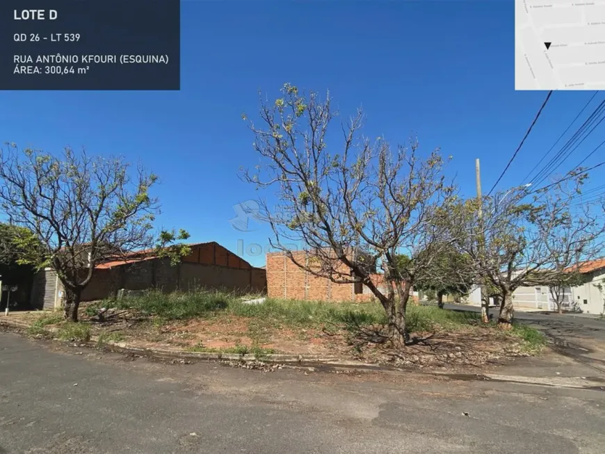 Foto 1 de Lote/Terreno à venda, 301m² em Parque das Aroeiras II, São José do Rio Preto