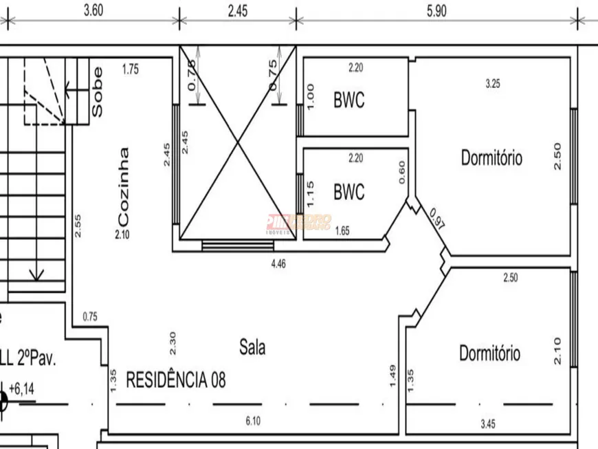 Foto 1 de Cobertura com 2 Quartos à venda, 99m² em Parque das Nações, Santo André