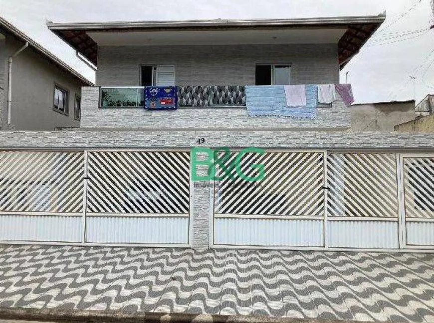 Foto 1 de Casa de Condomínio com 2 Quartos à venda, 61m² em Mirim, Praia Grande