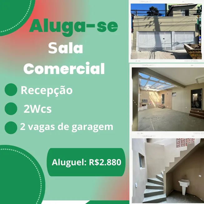 Foto 1 de Ponto Comercial para alugar, 65m² em Assunção, São Bernardo do Campo