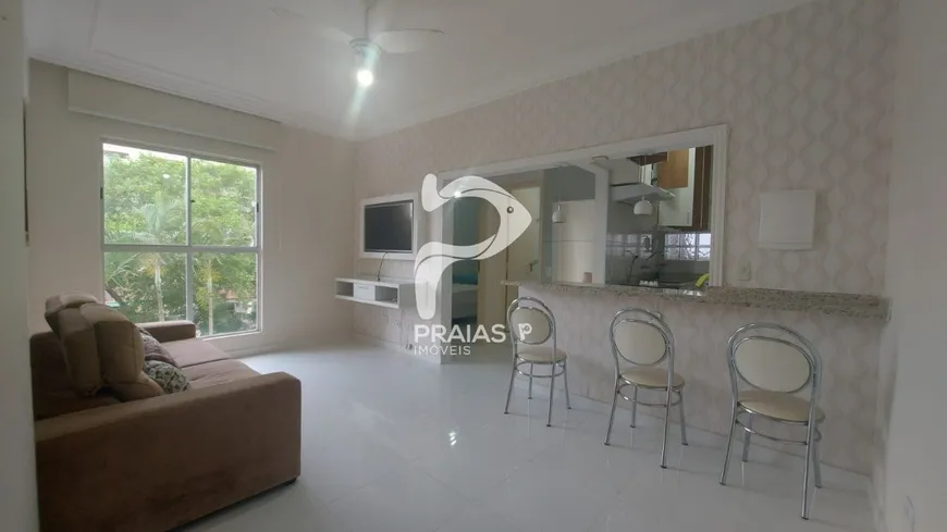 Foto 1 de Apartamento com 1 Quarto à venda, 45m² em Enseada, Guarujá