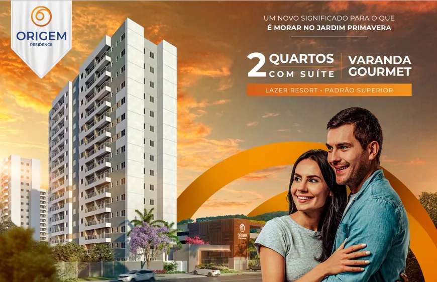 Foto 1 de Apartamento com 2 Quartos à venda, 56m² em Jardim Primavera, Duque de Caxias