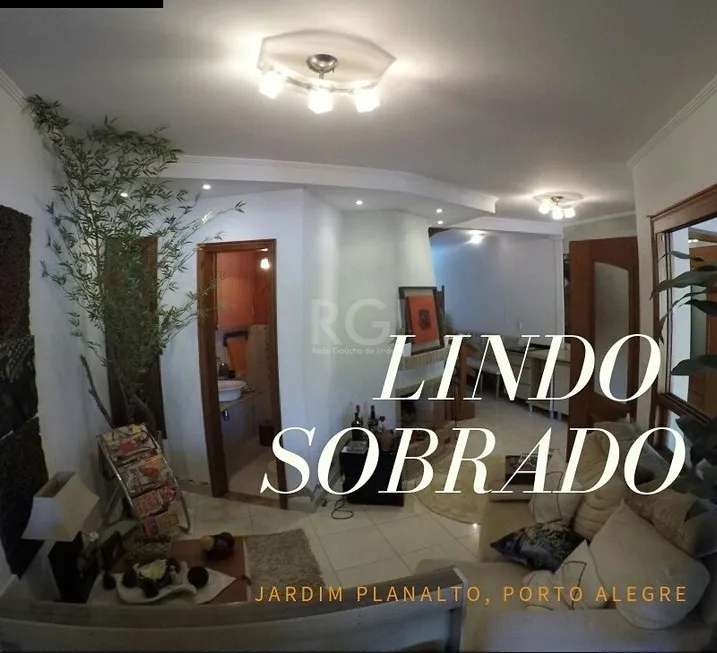 Foto 1 de Casa com 3 Quartos à venda, 199m² em Jardim Planalto, Porto Alegre