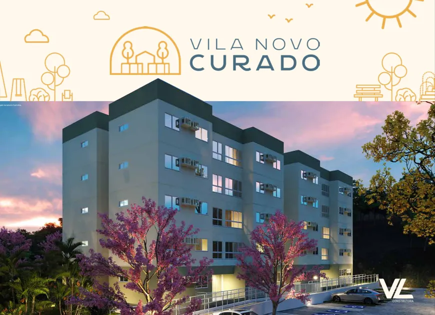 Foto 1 de Apartamento com 2 Quartos à venda, 52m² em Marcos Freire, Jaboatão dos Guararapes
