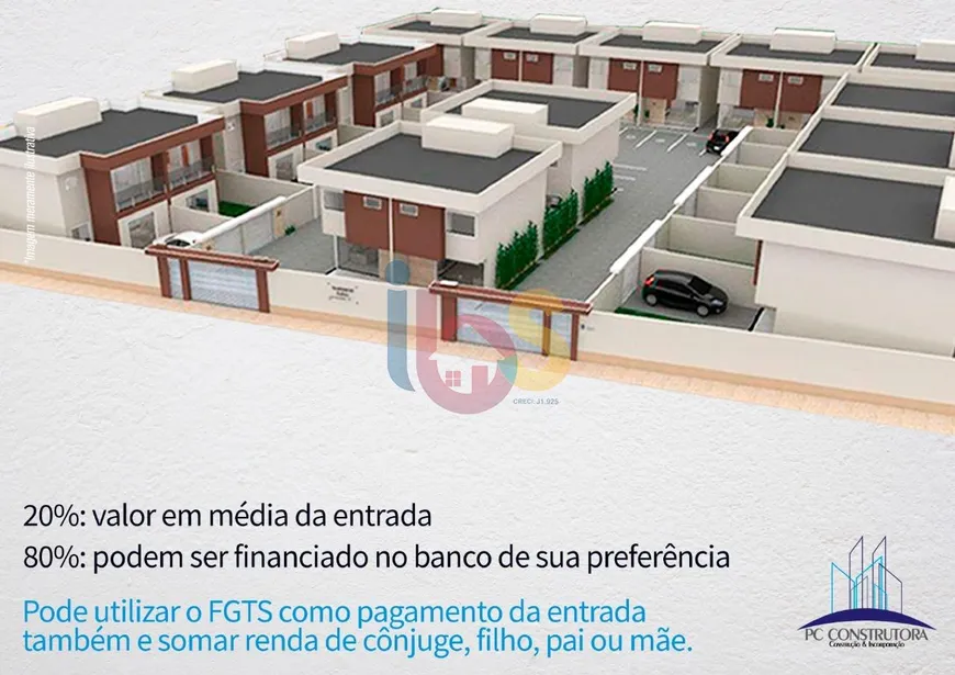 Foto 1 de Casa com 2 Quartos à venda, 82m² em Fontana I, Porto Seguro