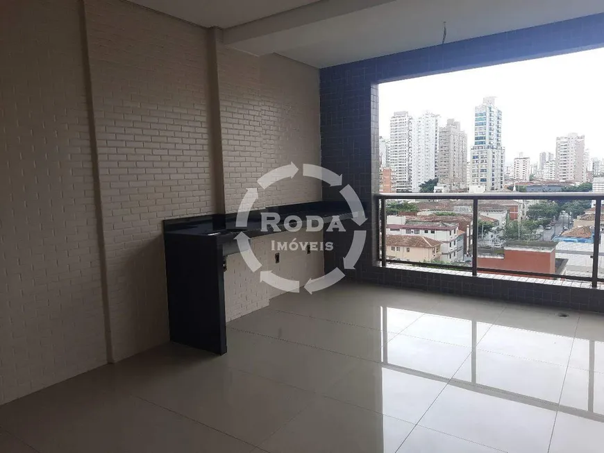 Foto 1 de Apartamento com 2 Quartos à venda, 128m² em Embaré, Santos