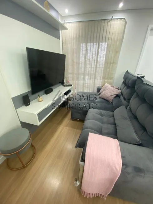 Foto 1 de Apartamento com 2 Quartos à venda, 50m² em Jardim Pilar, Mauá