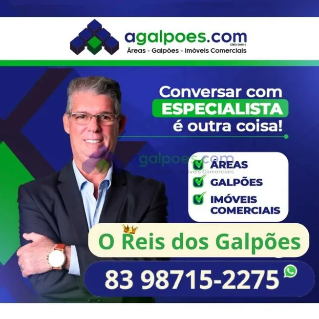 Foto 1 de Galpão/Depósito/Armazém para alugar, 80000m² em Morada Nova, Cabedelo