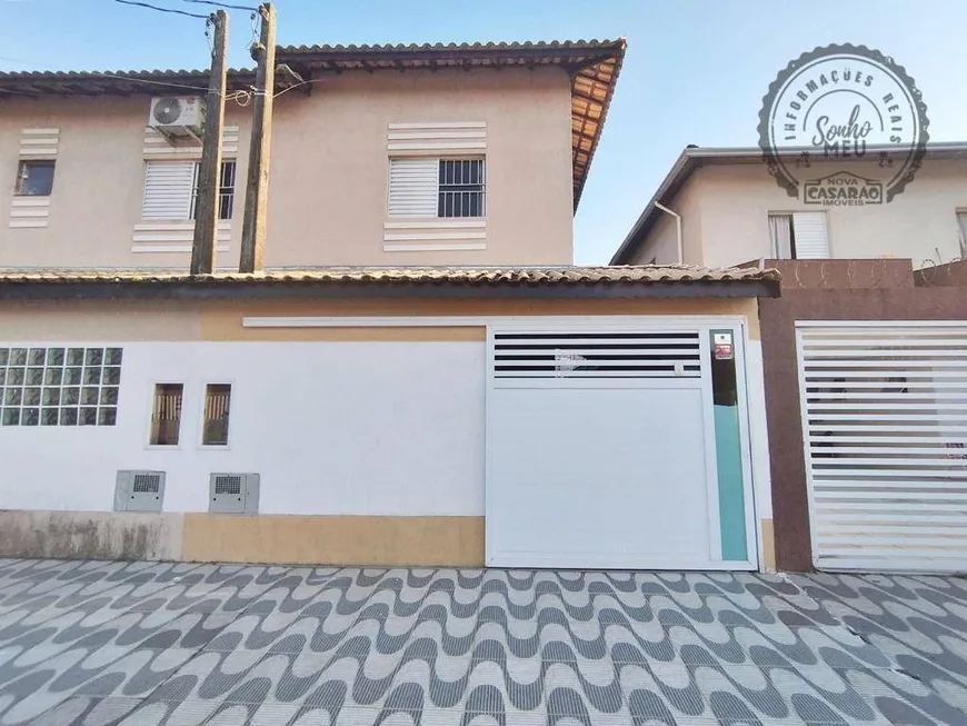 Foto 1 de Casa com 2 Quartos à venda, 58m² em Maracanã, Praia Grande