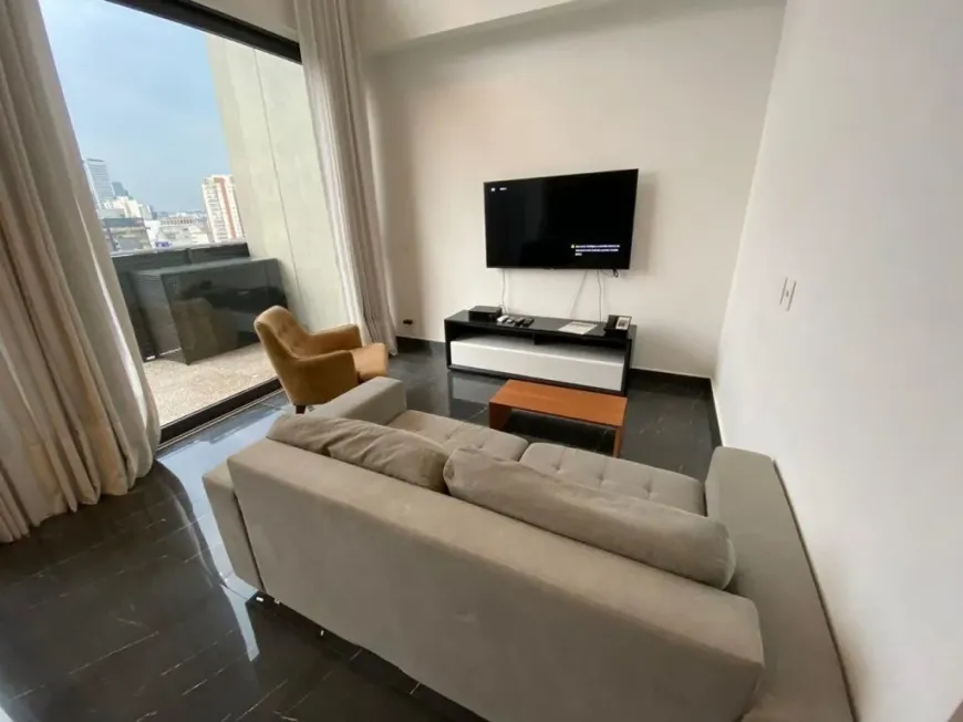 Foto 1 de Flat com 1 Quarto para alugar, 78m² em Vila Olímpia, São Paulo