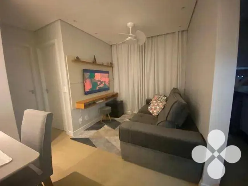 Foto 1 de Apartamento com 2 Quartos à venda, 46m² em Areia Branca, Santos