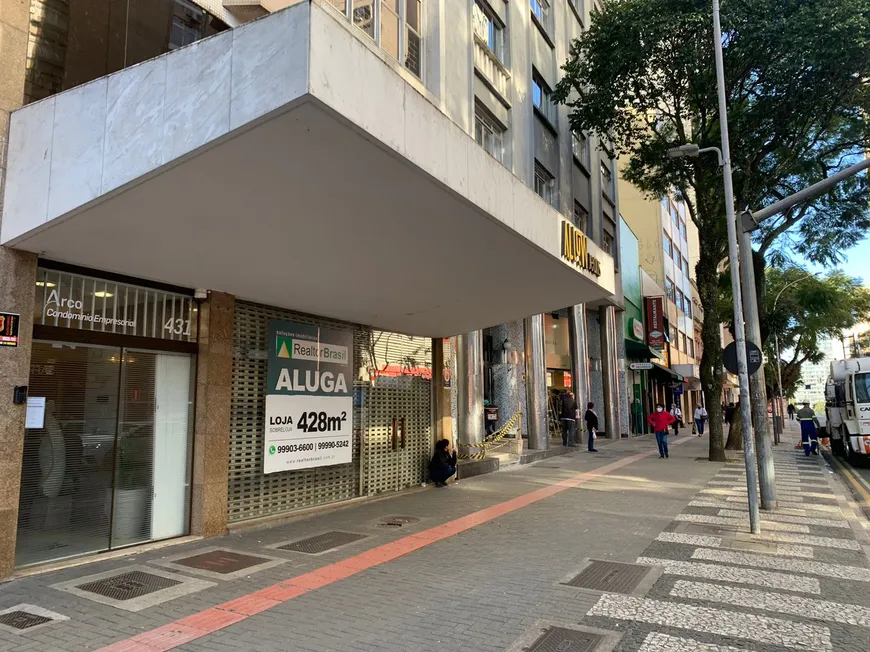 Foto 1 de Ponto Comercial para alugar, 428m² em Centro, Curitiba