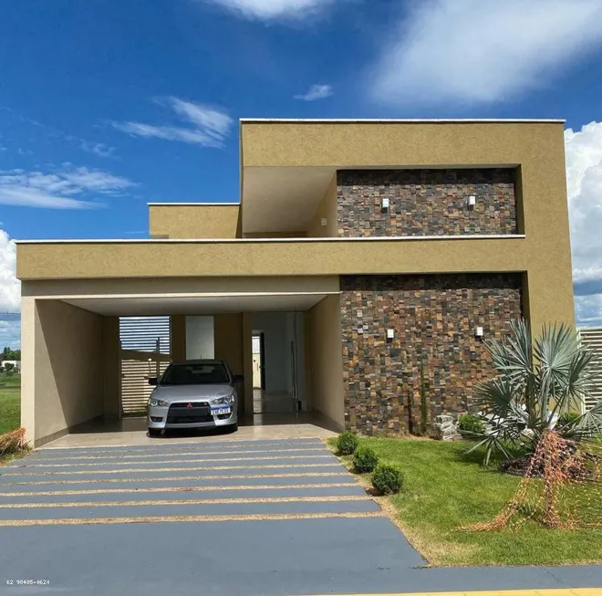 Foto 1 de Casa de Condomínio com 4 Quartos à venda, 180m² em Terras Alpha Residencial 1, Senador Canedo