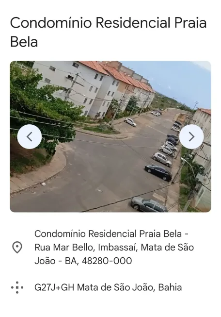 Foto 1 de Apartamento com 2 Quartos à venda, 60m² em Açu da Tôrre, Mata de São João