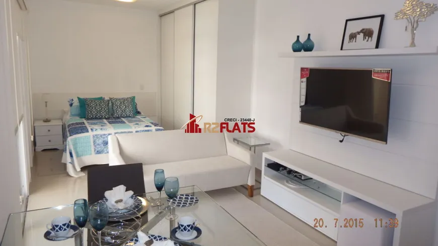 Foto 1 de Flat com 1 Quarto para alugar, 38m² em Paraíso, São Paulo