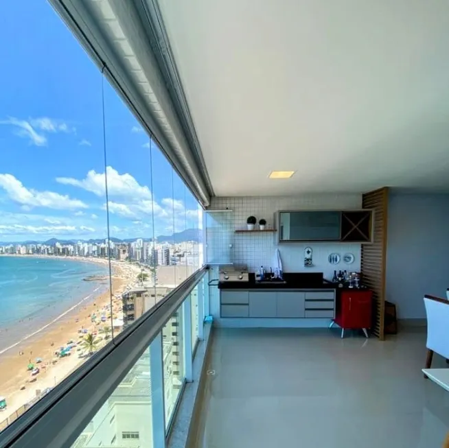 Foto 1 de Apartamento com 3 Quartos à venda, 105m² em Praia do Morro, Guarapari