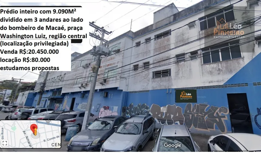 Foto 1 de Imóvel Comercial para venda ou aluguel, 9090m² em Centro, Macaé