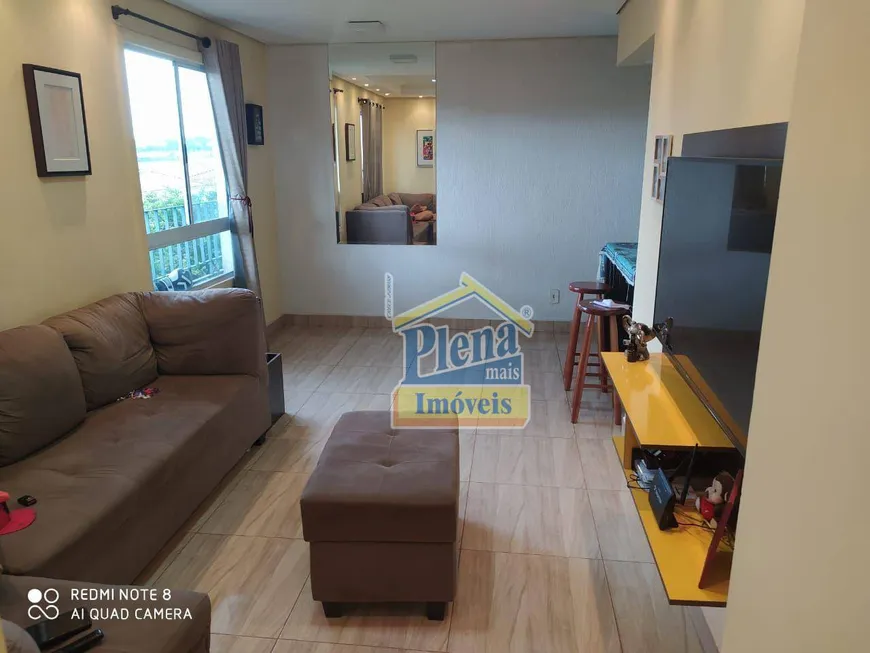 Foto 1 de Apartamento com 2 Quartos à venda, 52m² em Jardim Interlagos, Hortolândia