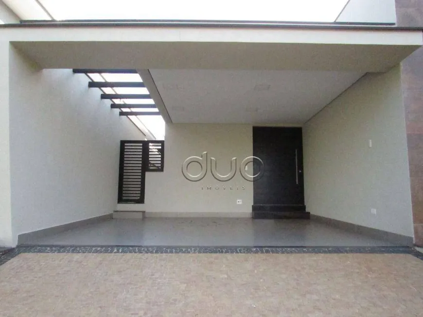 Foto 1 de Casa de Condomínio com 3 Quartos à venda, 160m² em Água Branca, Piracicaba