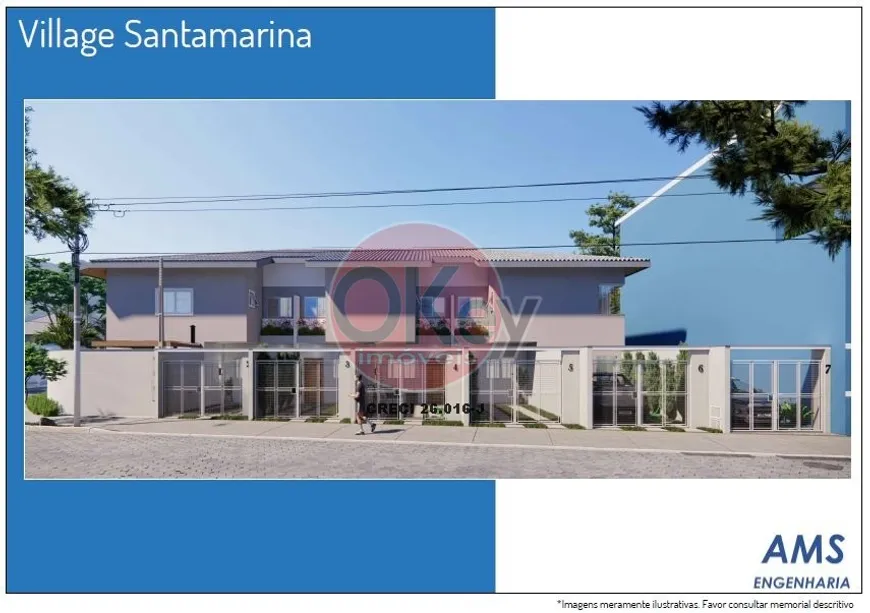 Foto 1 de Casa de Condomínio com 2 Quartos à venda, 74m² em Pontal de Santa Marina, Caraguatatuba