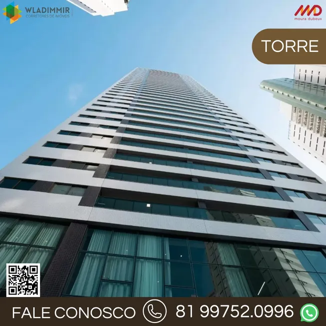 Foto 1 de Apartamento com 4 Quartos à venda, 123m² em Torre, Recife