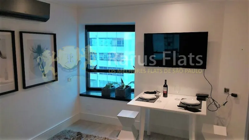 Foto 1 de Flat com 1 Quarto para alugar, 59m² em Jardins, São Paulo