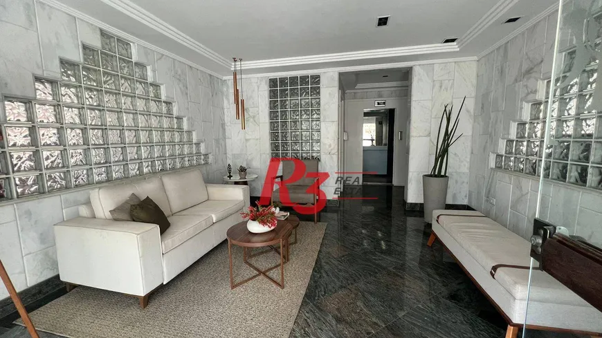 Foto 1 de Apartamento com 3 Quartos à venda, 121m² em Campo Grande, Santos