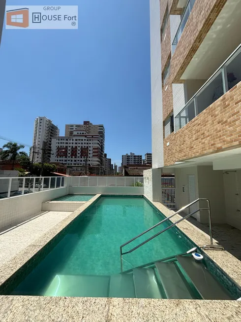 Foto 1 de Apartamento com 2 Quartos à venda, 57m² em Vila Guilhermina, Praia Grande