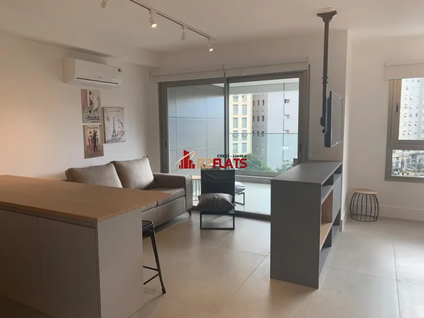 Foto 1 de Flat com 1 Quarto para alugar, 45m² em Jardim Paulista, São Paulo