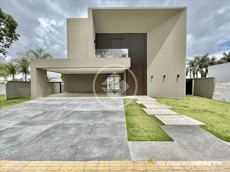 Foto 1 de Casa de Condomínio com 5 Quartos à venda, 470m² em Residencial Alphaville Flamboyant, Goiânia