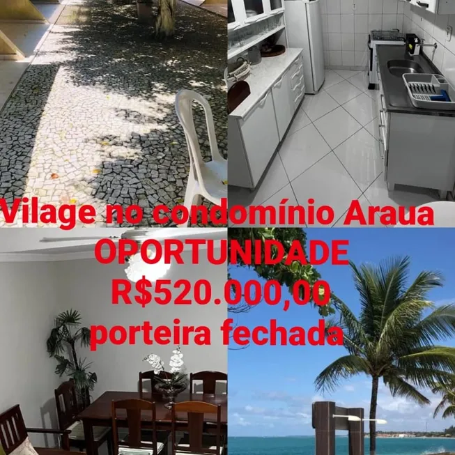 Foto 1 de Apartamento com 3 Quartos à venda, 120m² em Centro, Vera Cruz