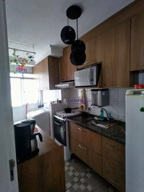 Foto 1 de Apartamento com 2 Quartos à venda, 44m² em Vila Indiana, Taboão da Serra