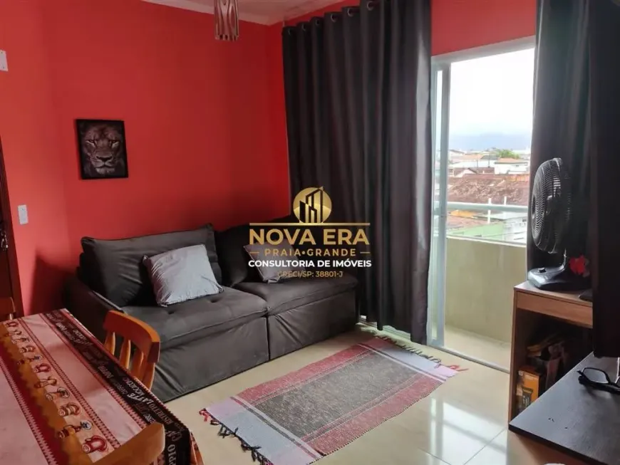 Foto 1 de Apartamento com 1 Quarto à venda, 38m² em Vila Assunção, Praia Grande