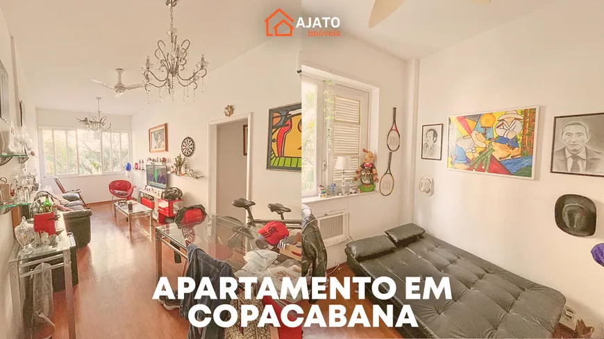 Foto 1 de Apartamento com 2 Quartos à venda, 60m² em Copacabana, Rio de Janeiro