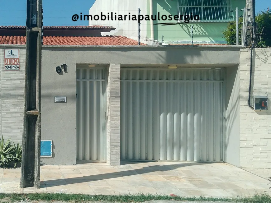 Foto 1 de Casa com 4 Quartos para alugar, 115m² em Engenheiro Luciano Cavalcante, Fortaleza