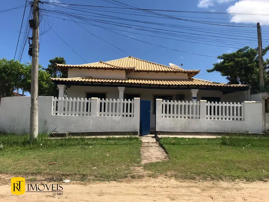 Foto 1 de Casa com 3 Quartos à venda, 93m² em Japão, Araruama