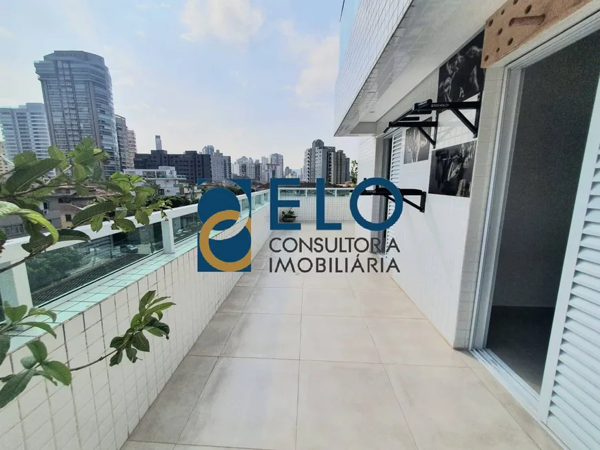 Foto 1 de Apartamento com 2 Quartos para venda ou aluguel, 100m² em Embaré, Santos