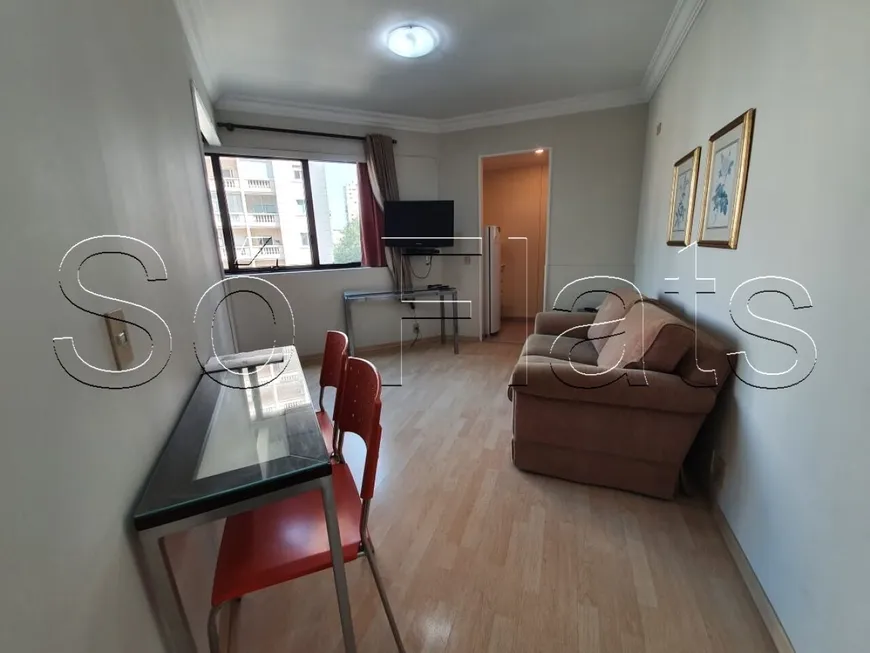 Foto 1 de Flat com 1 Quarto para alugar, 32m² em Jardins, São Paulo