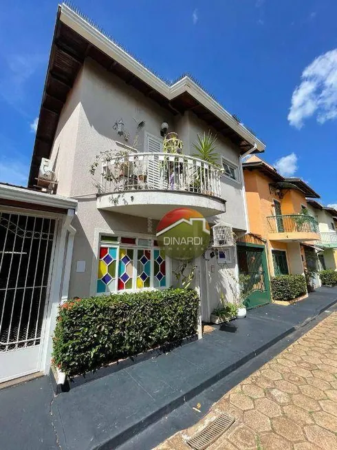 Foto 1 de Casa de Condomínio com 3 Quartos à venda, 183m² em Vila Tibério, Ribeirão Preto