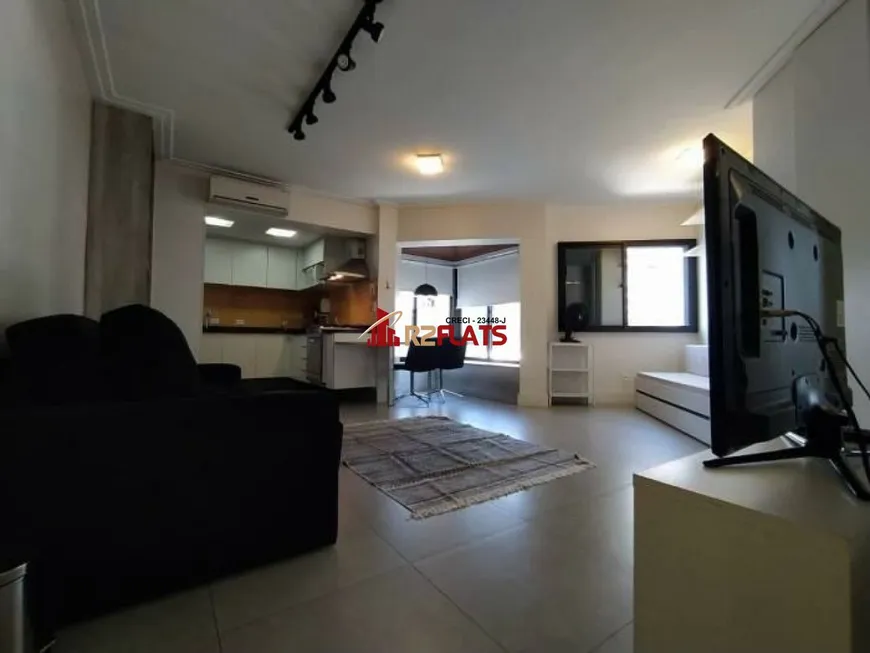 Foto 1 de Flat com 1 Quarto à venda, 55m² em Jardim Paulista, São Paulo