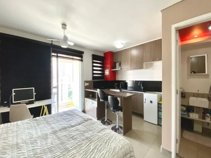 Foto 1 de Apartamento com 1 Quarto à venda, 37m² em Brooklin, São Paulo