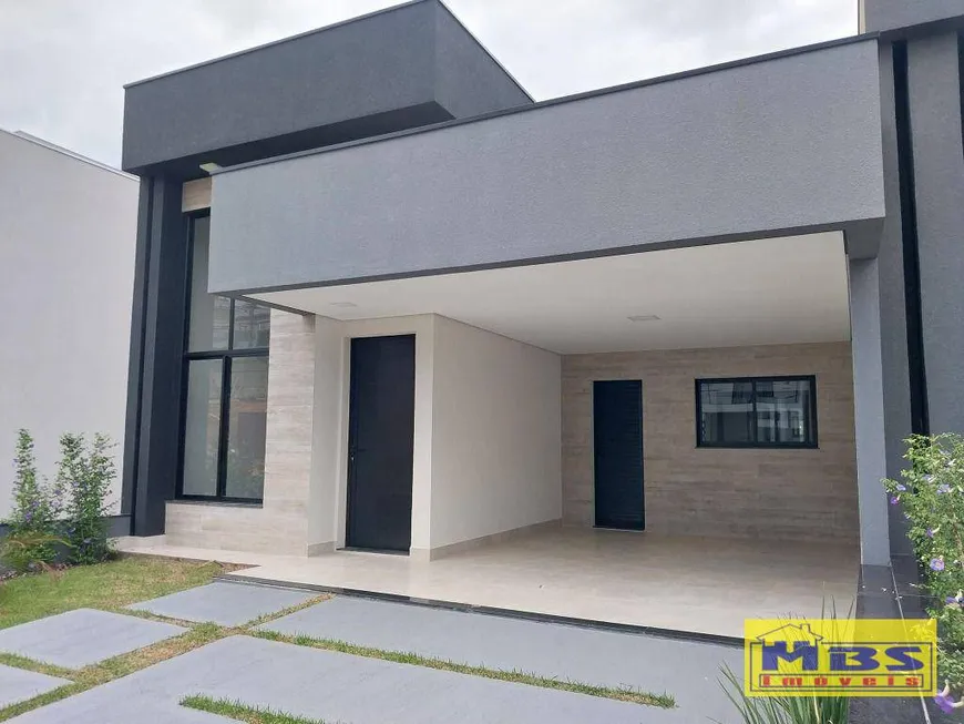 Foto 1 de Casa de Condomínio com 3 Quartos à venda, 130m² em Loteamento Park Gran Reserve, Indaiatuba