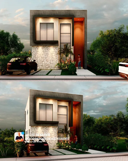 Foto 1 de Casa com 4 Quartos à venda, 185m² em Nova Abrantes Abrantes, Camaçari