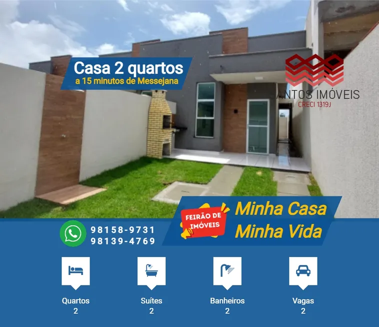 Foto 1 de Casa com 2 Quartos à venda, 154m² em Pedras, Fortaleza