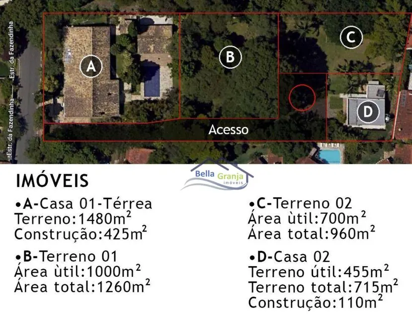 Foto 1 de Casa de Condomínio com 4 Quartos para venda ou aluguel, 500m² em Granja Viana, Carapicuíba