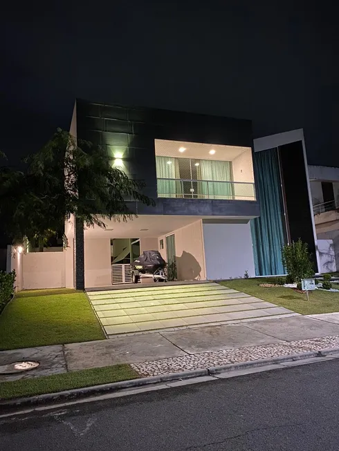 Foto 1 de Casa de Condomínio com 4 Quartos à venda, 300m² em Alphaville Abrantes, Camaçari