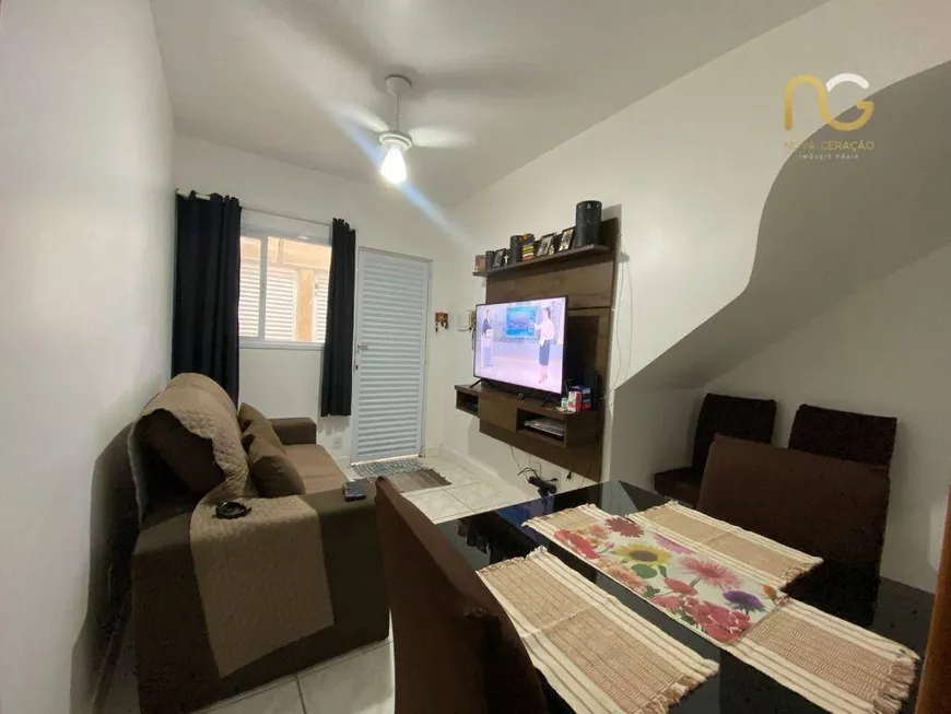 Foto 1 de Casa de Condomínio com 2 Quartos à venda, 40m² em Cidade da Crianca, Praia Grande