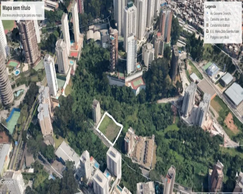 Foto 1 de Lote/Terreno à venda, 2520m² em Jardim Ampliação, São Paulo