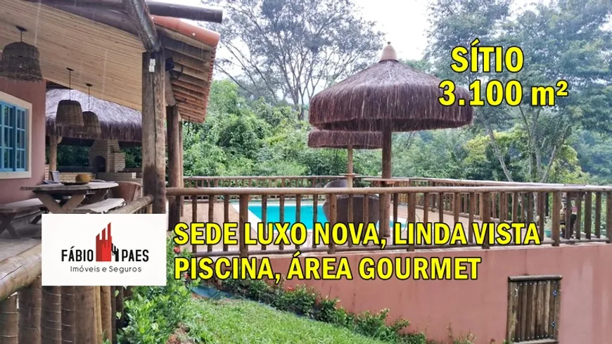 Foto 1 de Fazenda/Sítio com 3 Quartos à venda, 3100m² em Papucaia, Cachoeiras de Macacu