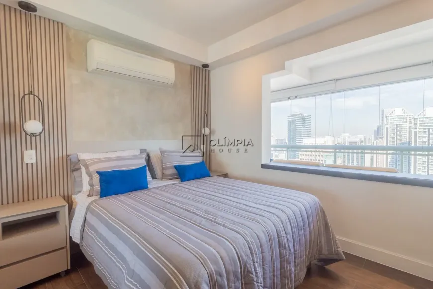 Foto 1 de Apartamento com 1 Quarto para alugar, 58m² em Brooklin, São Paulo